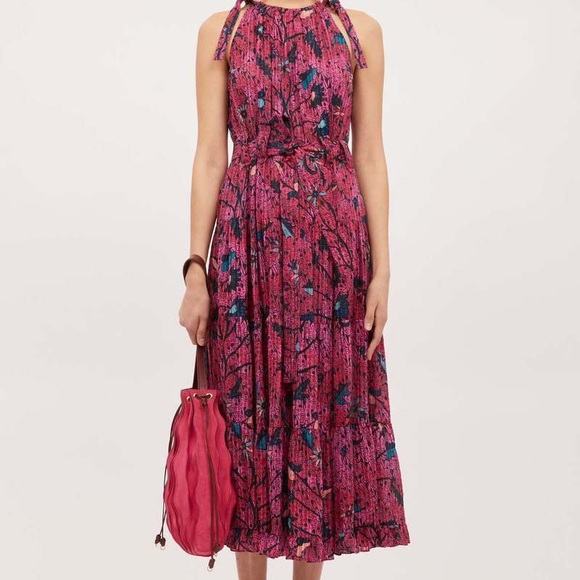 Ulla Johnson Dresses & Skirts - Ulla Johnson Snapdragon Mariam Belted Midi Dress - 0